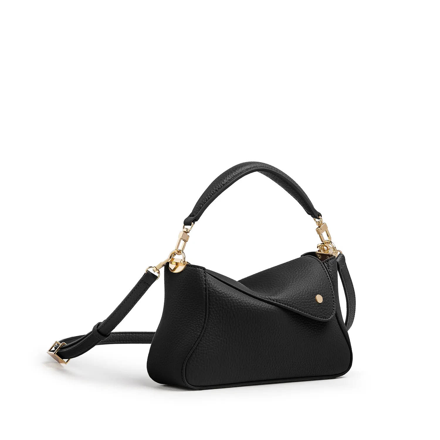 NAMI FLAP BAG TOGO - BLACK
